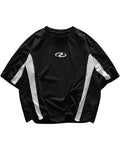 Camiseta Holgada Negro y Blanco