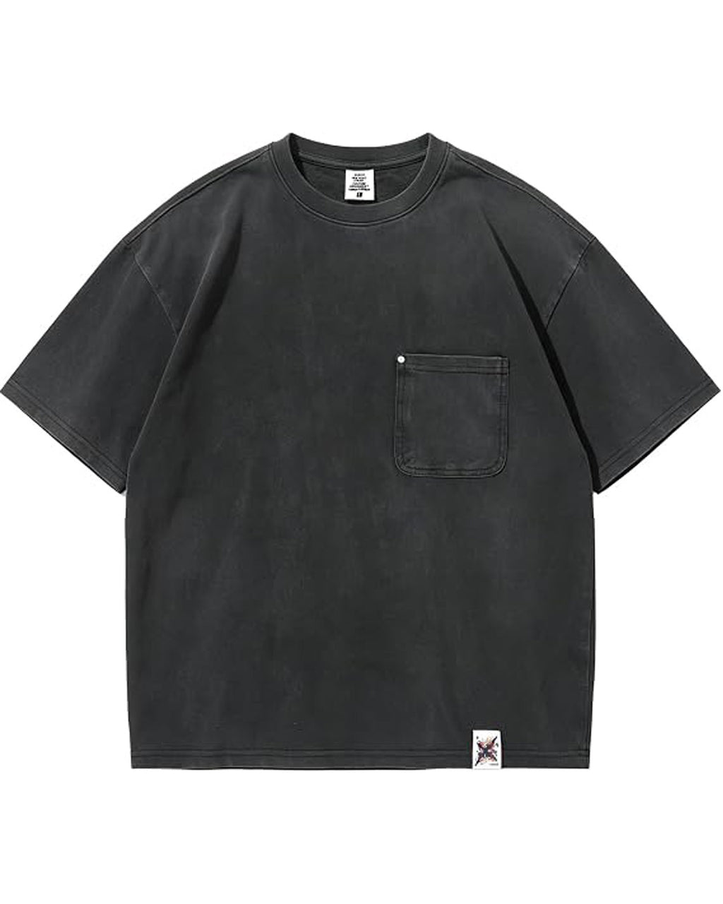 Camiseta Vintage Negra