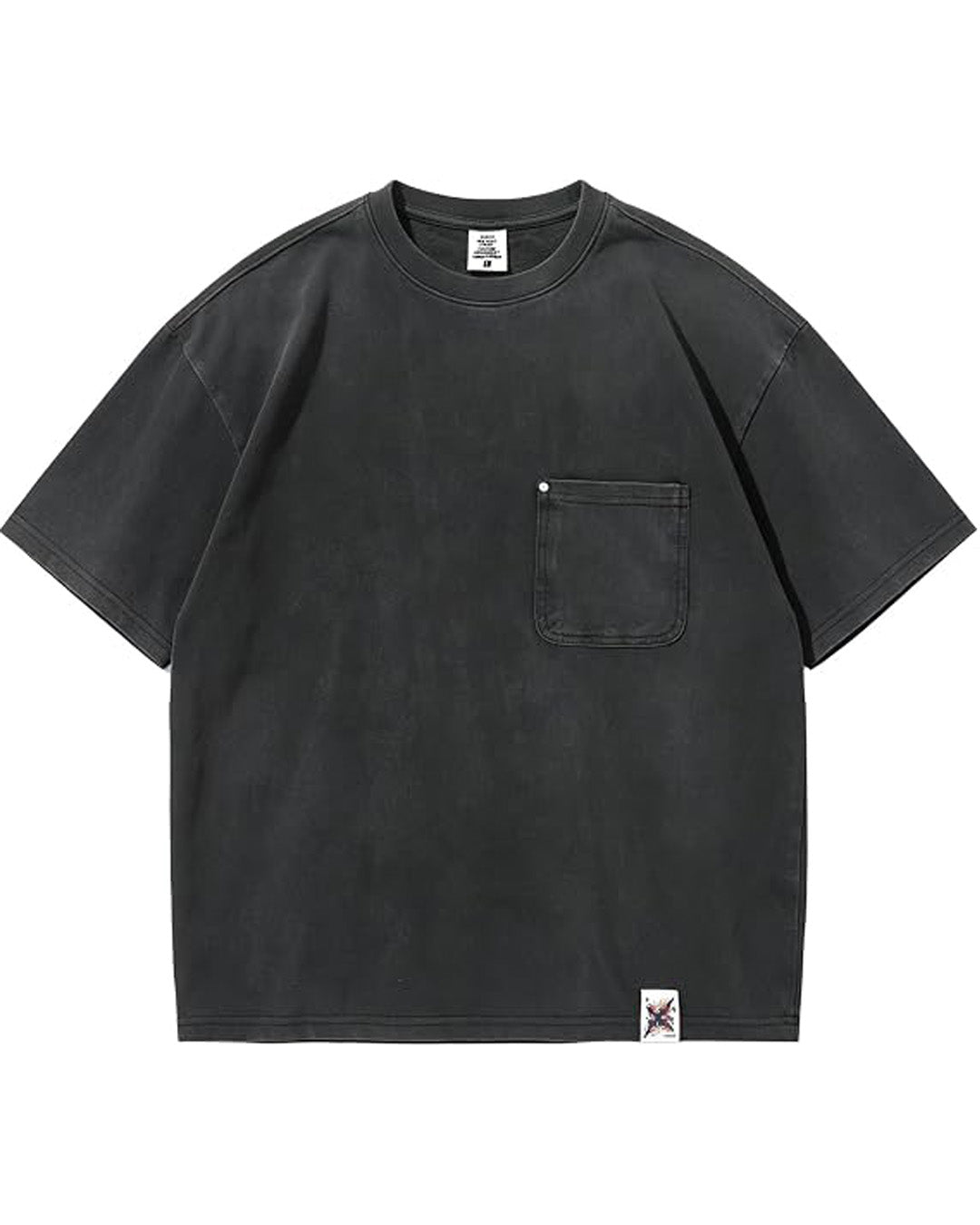 Camiseta Vintage Negra