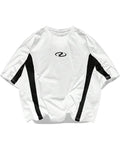 Camiseta Holgada Blanco y Negro