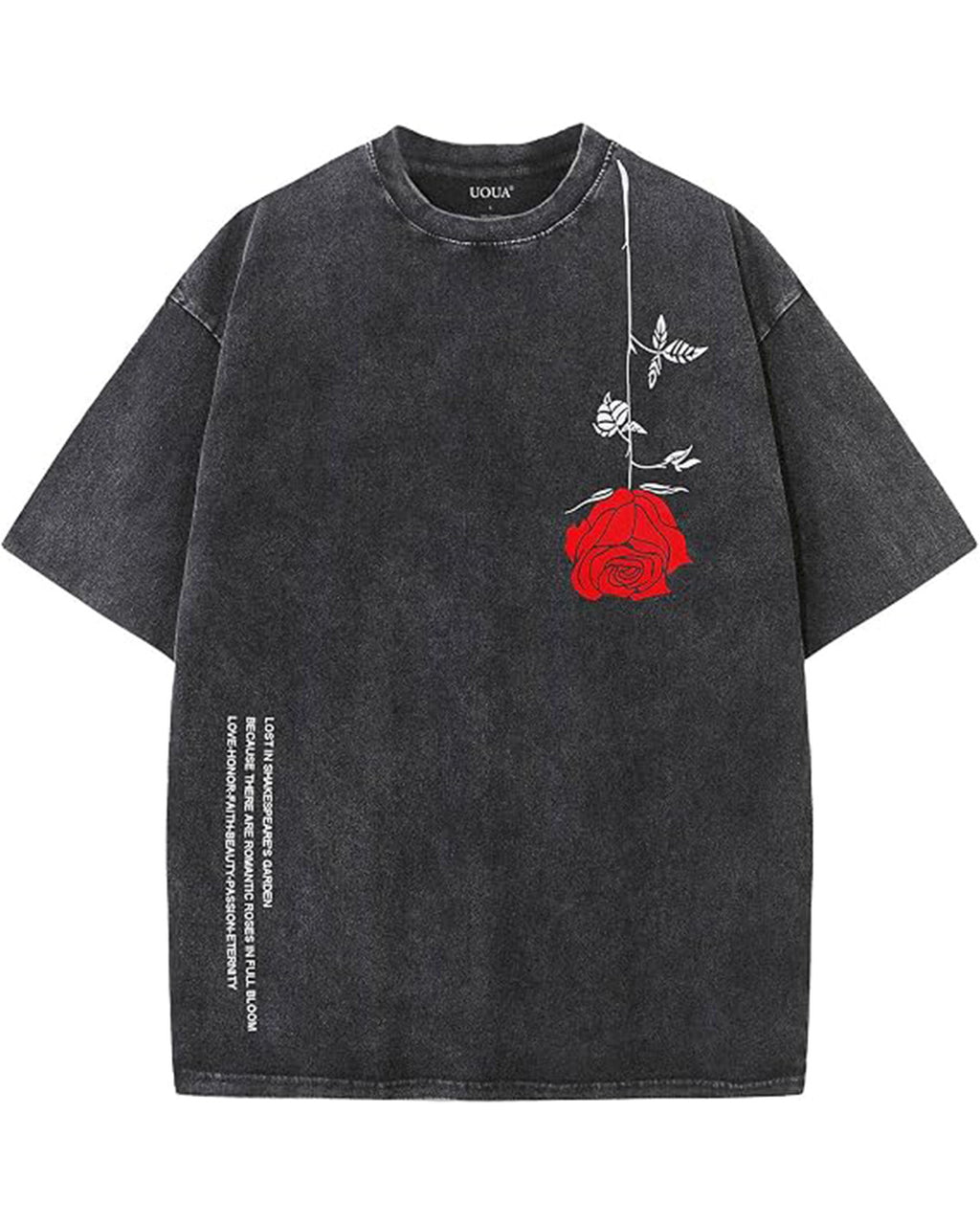 Camiseta Oversize De La Rose