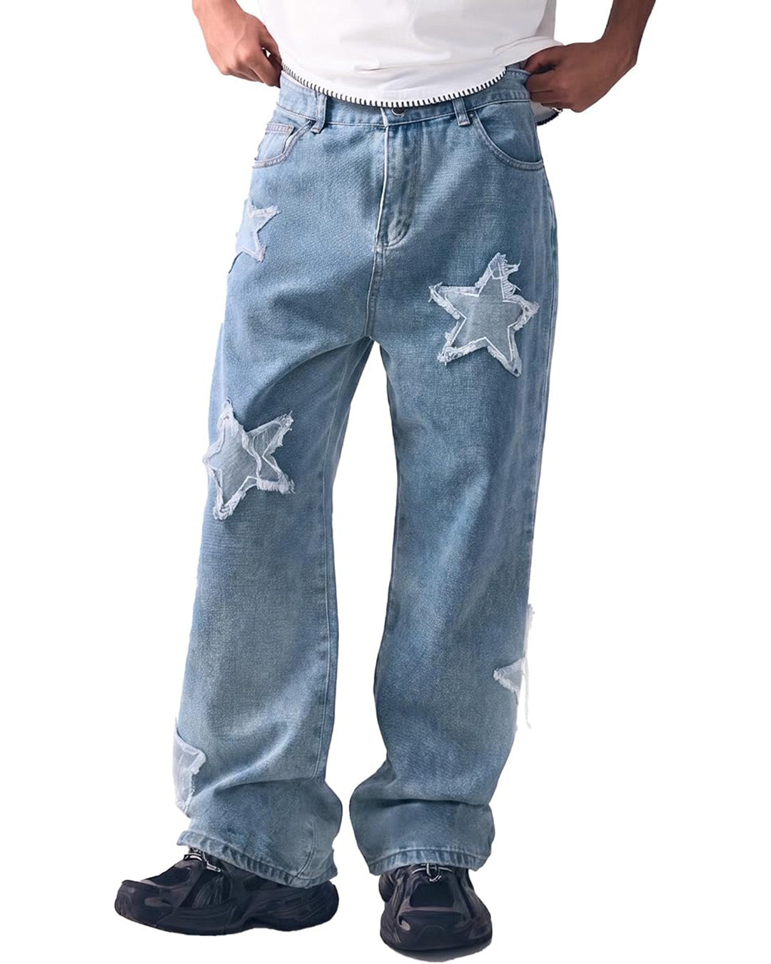 Pantalón Holgado Azul Start