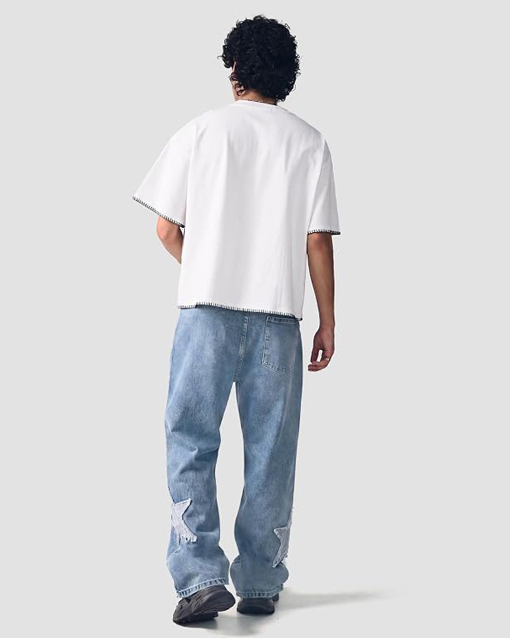 Pantalón Holgado Azul Start